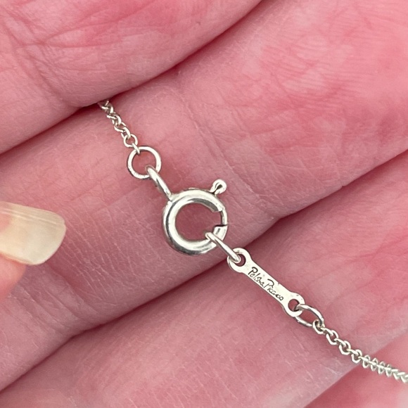 Tiffany & Co Paloma Picass Loving Heart Sterling Silver Chain - Picture 6 of 7